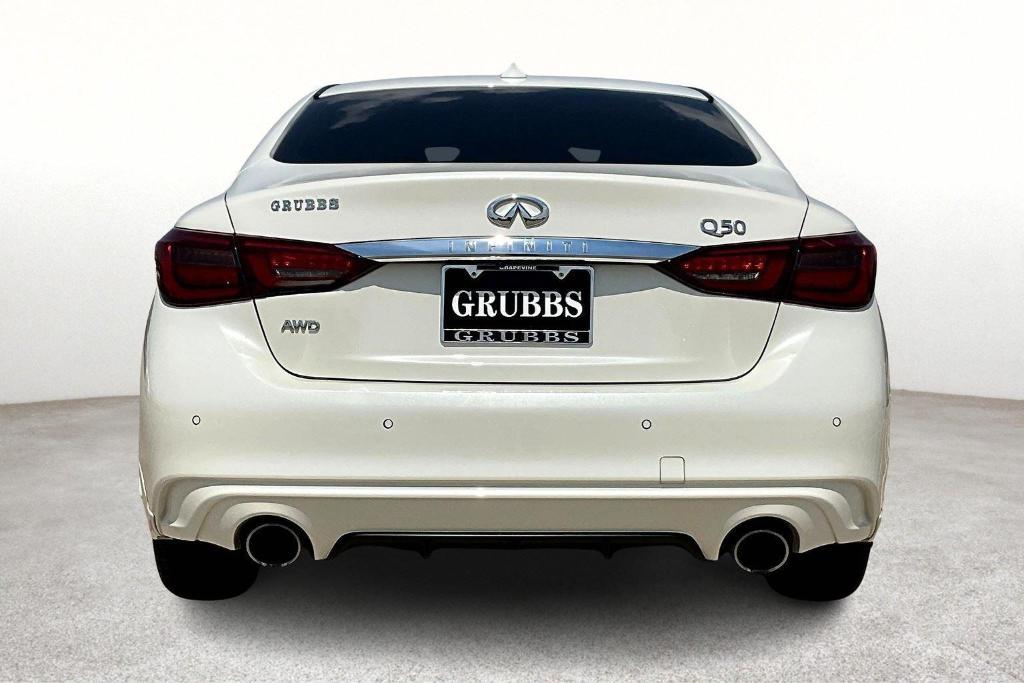 used 2022 INFINITI Q50 car, priced at $28,600