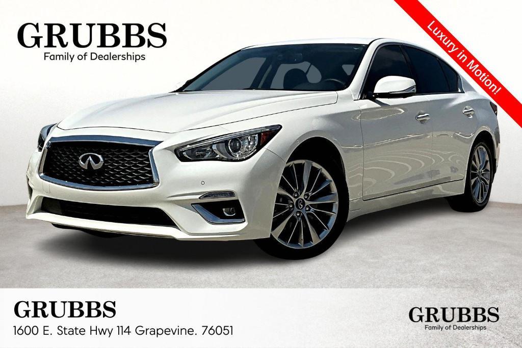 used 2022 INFINITI Q50 car, priced at $28,600