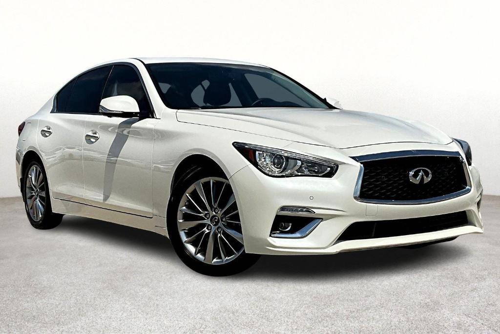 used 2022 INFINITI Q50 car, priced at $28,600