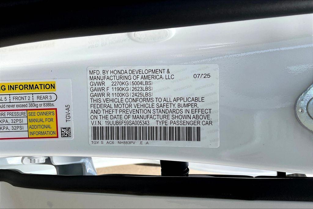 new 2025 Acura TLX car, priced at $52,195