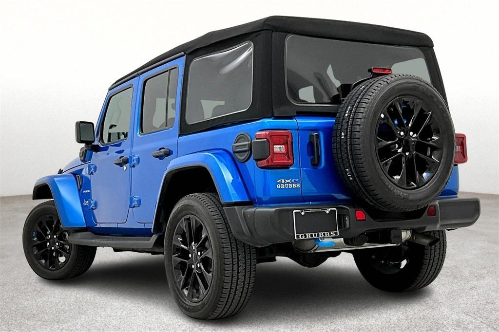 used 2022 Jeep Wrangler Unlimited 4xe car, priced at $32,500