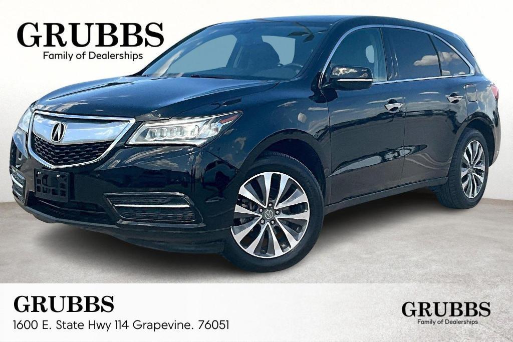 used 2015 Acura MDX car, priced at $14,000