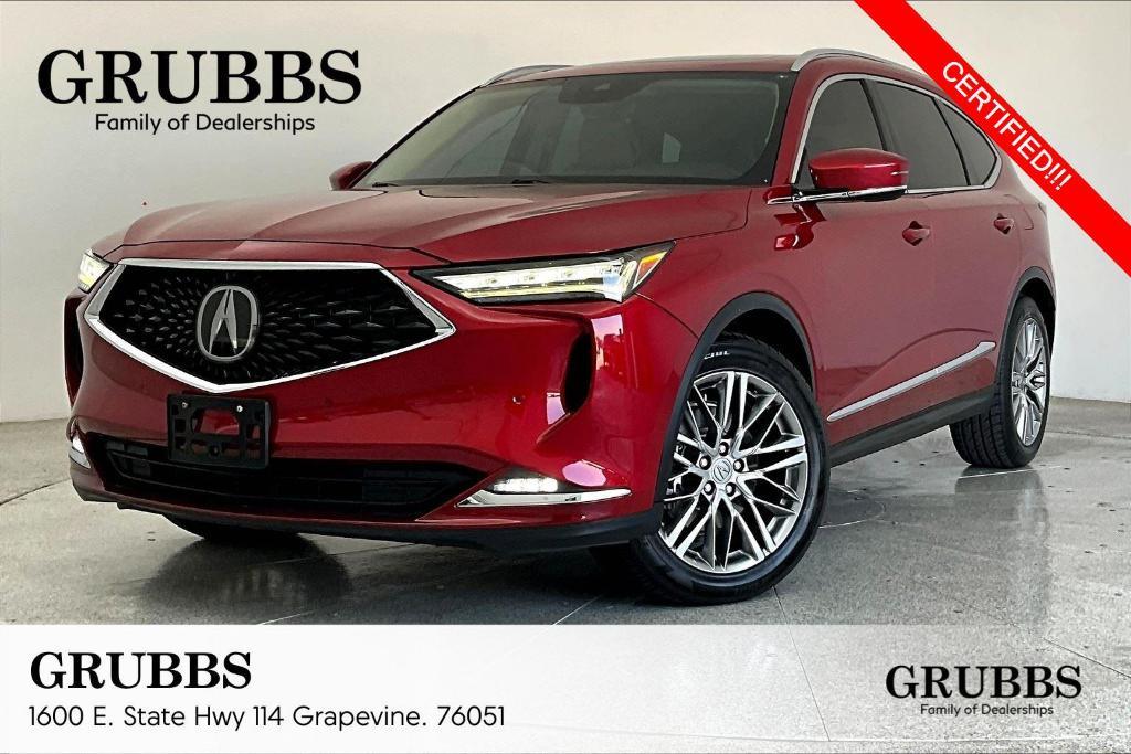 used 2022 Acura MDX car, priced at $36,500