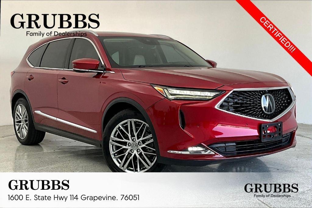 used 2022 Acura MDX car, priced at $34,500