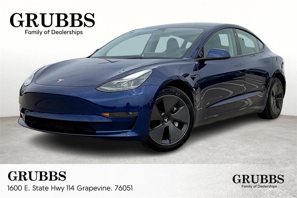 used 2023 Tesla Model 3 car, priced at $26,500