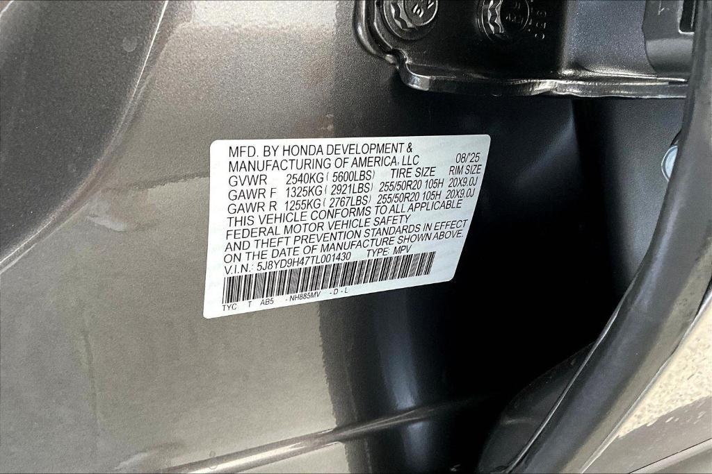 new 2026 Acura MDX car, priced at $59,150