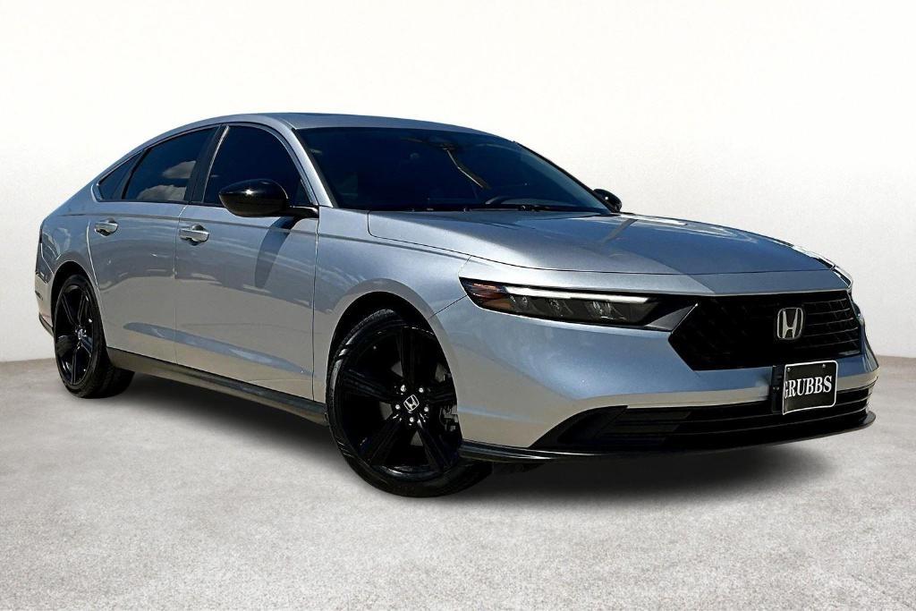 used 2023 Honda Accord Hybrid car, priced at $27,500