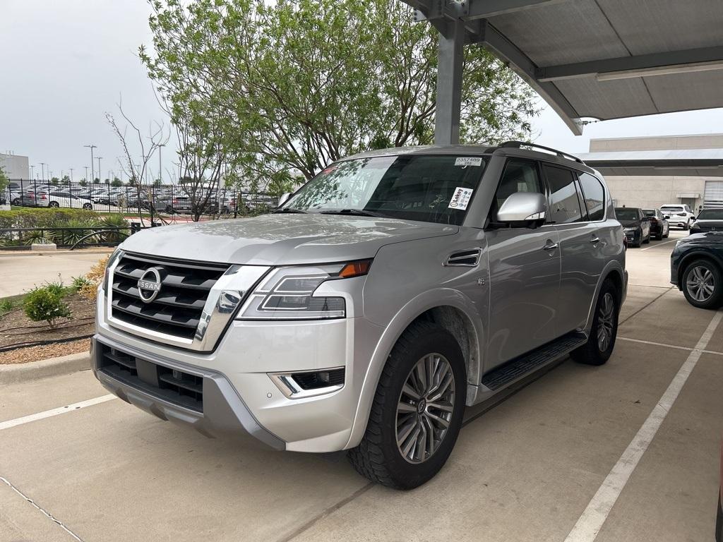 used 2022 Nissan Armada car, priced at $34,000