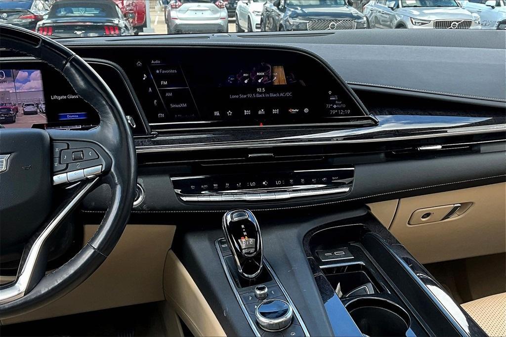 used 2023 Cadillac Escalade car, priced at $63,000