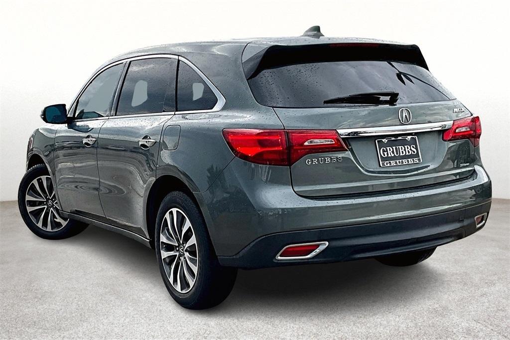 used 2016 Acura MDX car, priced at $15,000