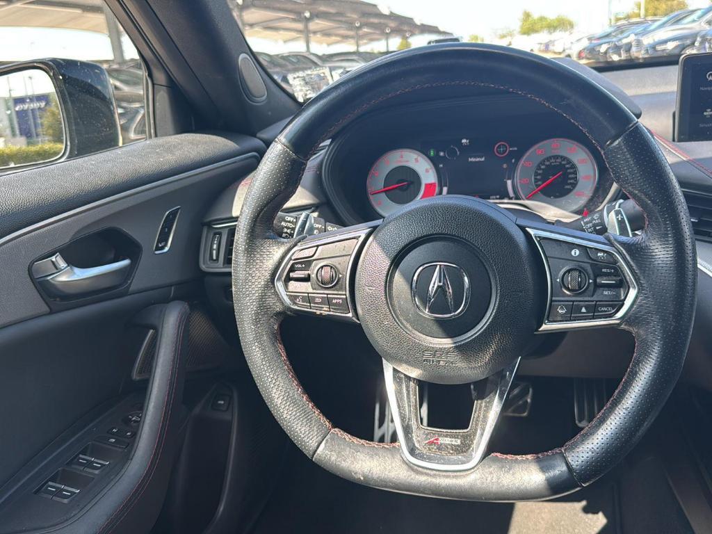 used 2022 Acura TLX car, priced at $33,500