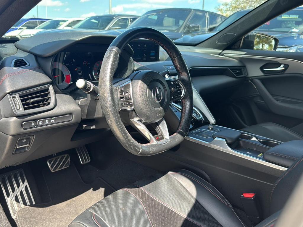 used 2022 Acura TLX car, priced at $33,500