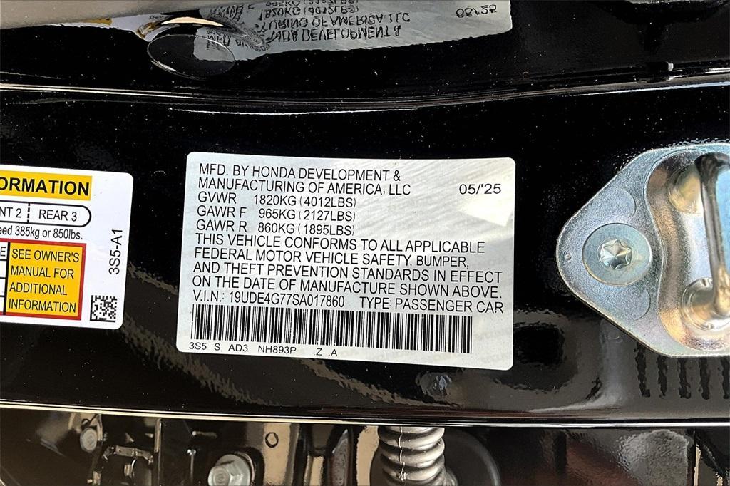 new 2025 Acura Integra car, priced at $39,795