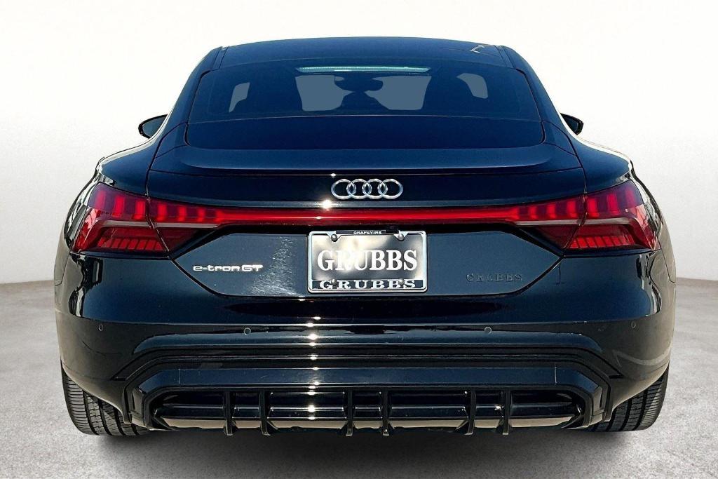 used 2022 Audi e-tron GT car, priced at $44,000