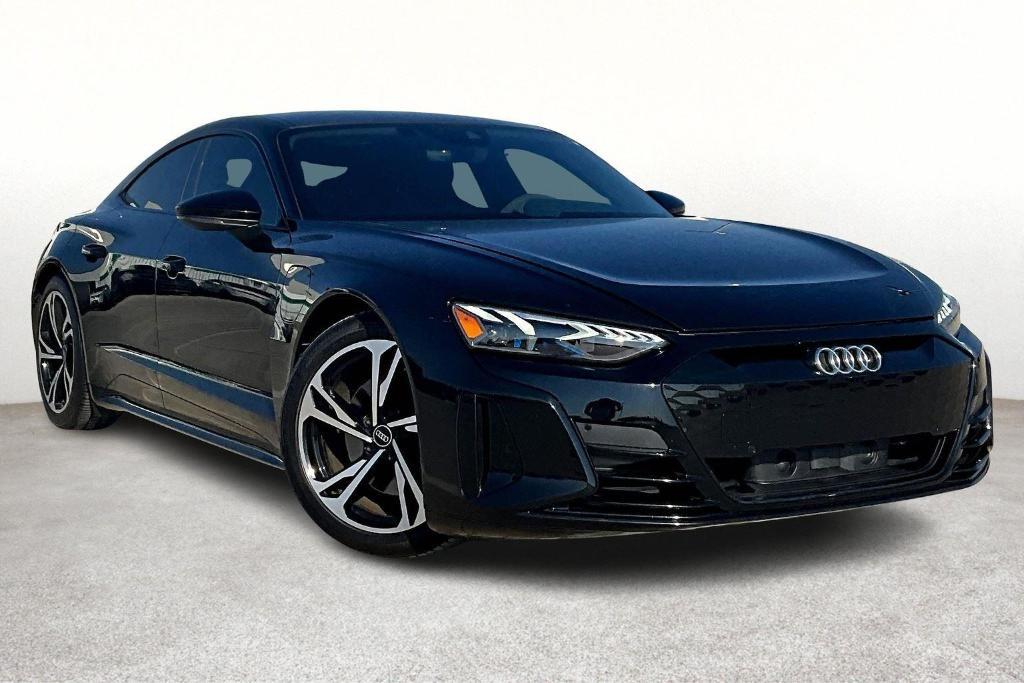 used 2022 Audi e-tron GT car, priced at $44,000