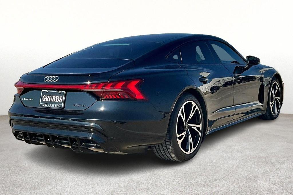 used 2022 Audi e-tron GT car, priced at $44,000