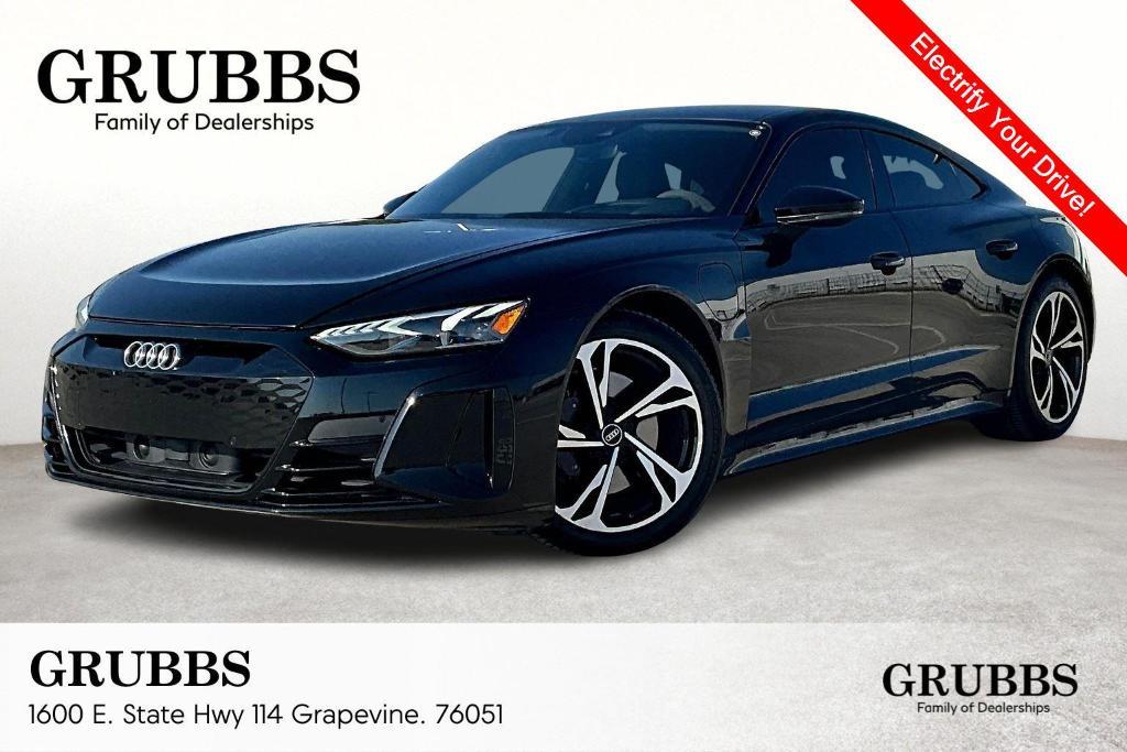 used 2022 Audi e-tron GT car, priced at $44,000
