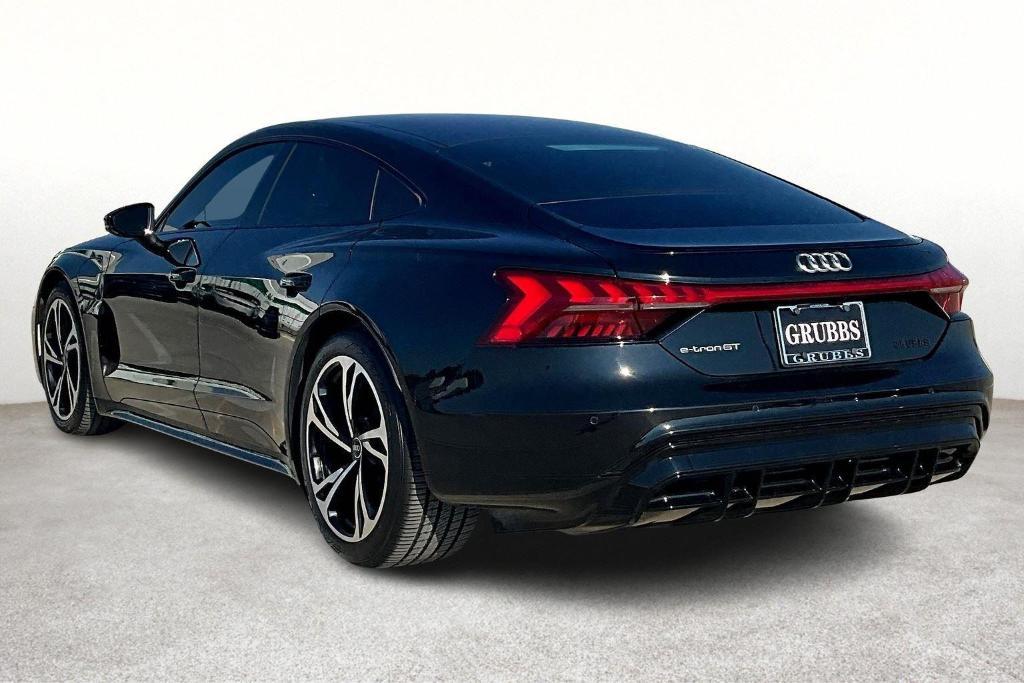 used 2022 Audi e-tron GT car, priced at $44,000