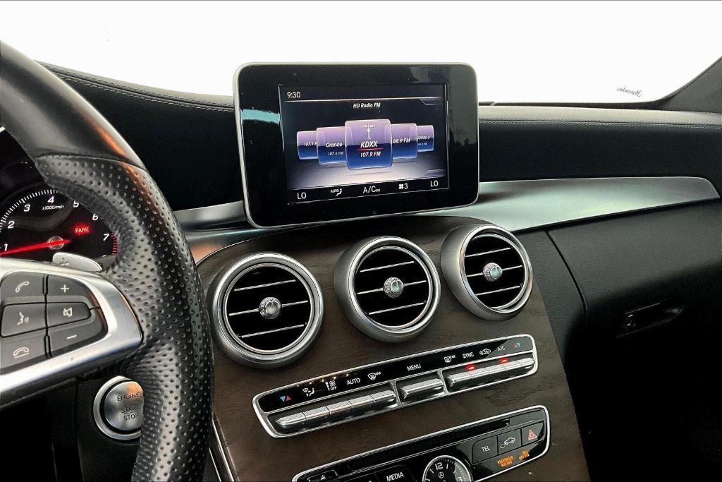 used 2017 Mercedes-Benz C-Class car, priced at $19,000