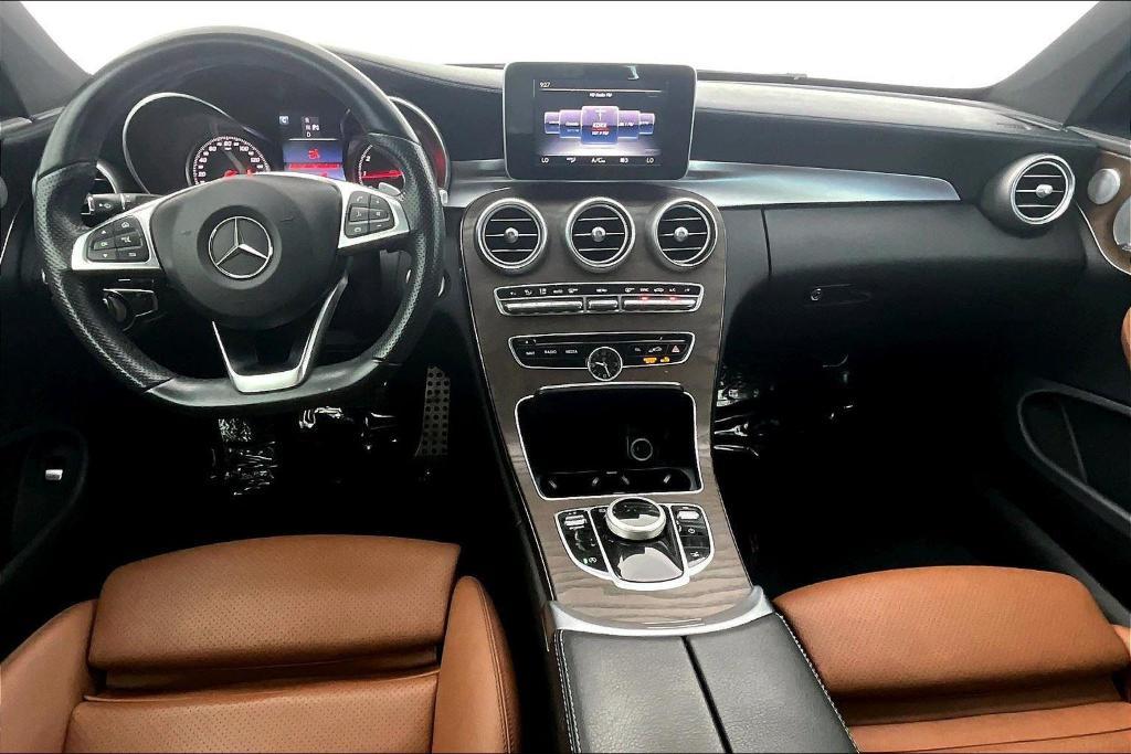 used 2017 Mercedes-Benz C-Class car, priced at $19,000