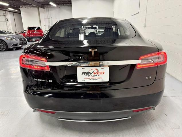 used 2014 Tesla Model S car, priced at $17,950