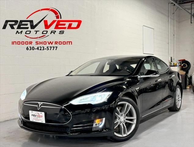 used 2014 Tesla Model S car, priced at $17,950