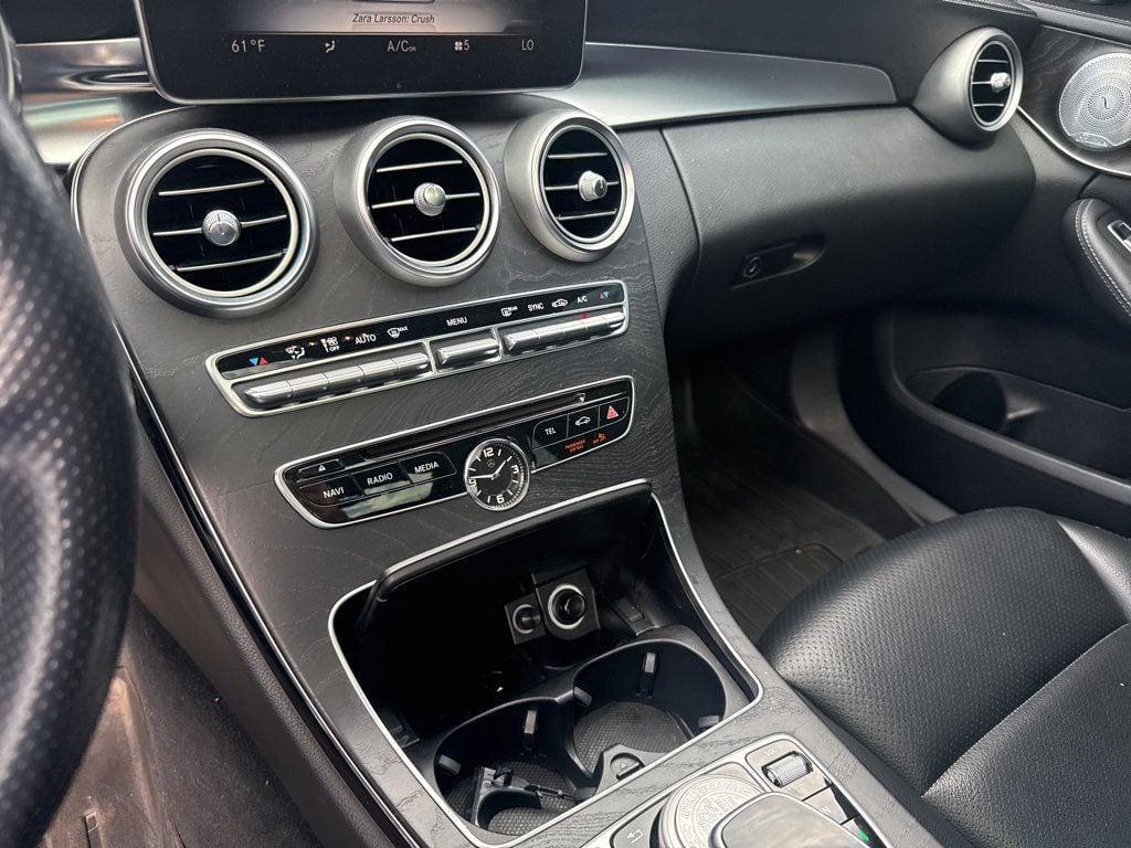 used 2015 Mercedes-Benz C-Class car, priced at $18,950