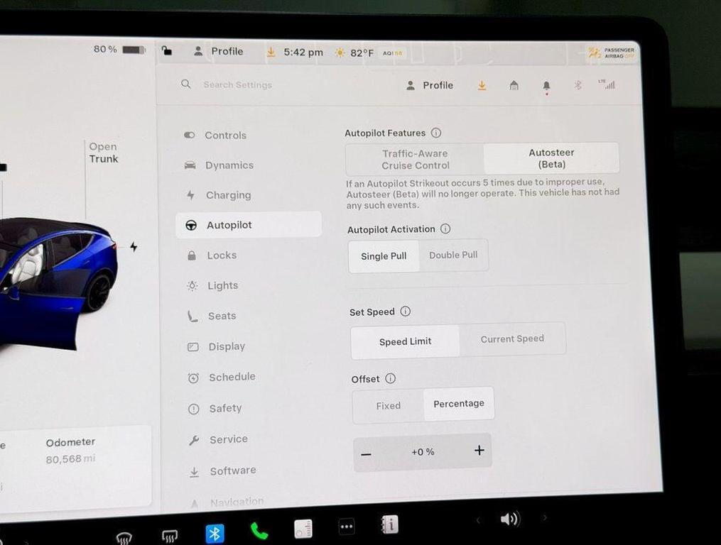 used 2021 Tesla Model Y car, priced at $24,950