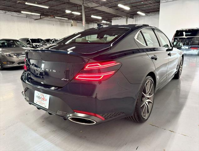 used 2024 Genesis G70 car, priced at $36,950