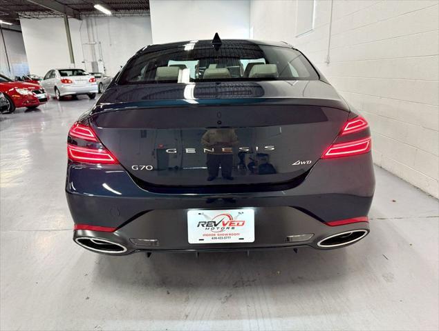 used 2024 Genesis G70 car, priced at $36,950