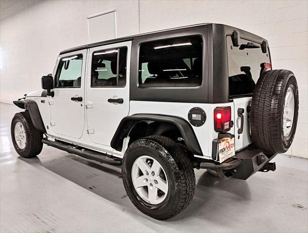 used 2016 Jeep Wrangler Unlimited car, priced at $18,444