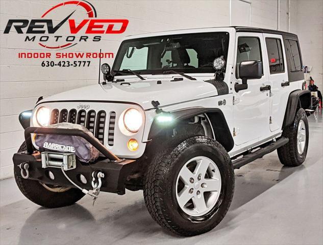 used 2016 Jeep Wrangler Unlimited car, priced at $18,444