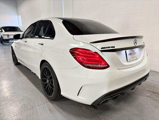 used 2018 Mercedes-Benz AMG C 63 car, priced at $49,950