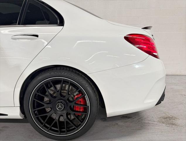 used 2018 Mercedes-Benz AMG C 63 car, priced at $49,950