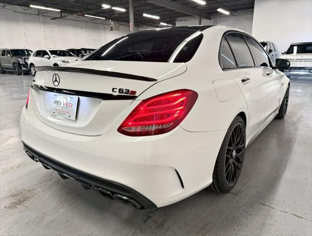 used 2018 Mercedes-Benz AMG C 63 car, priced at $49,950