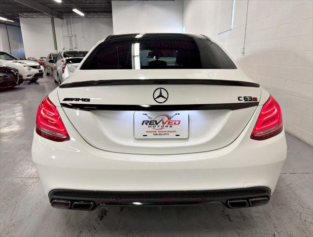 used 2018 Mercedes-Benz AMG C 63 car, priced at $49,950