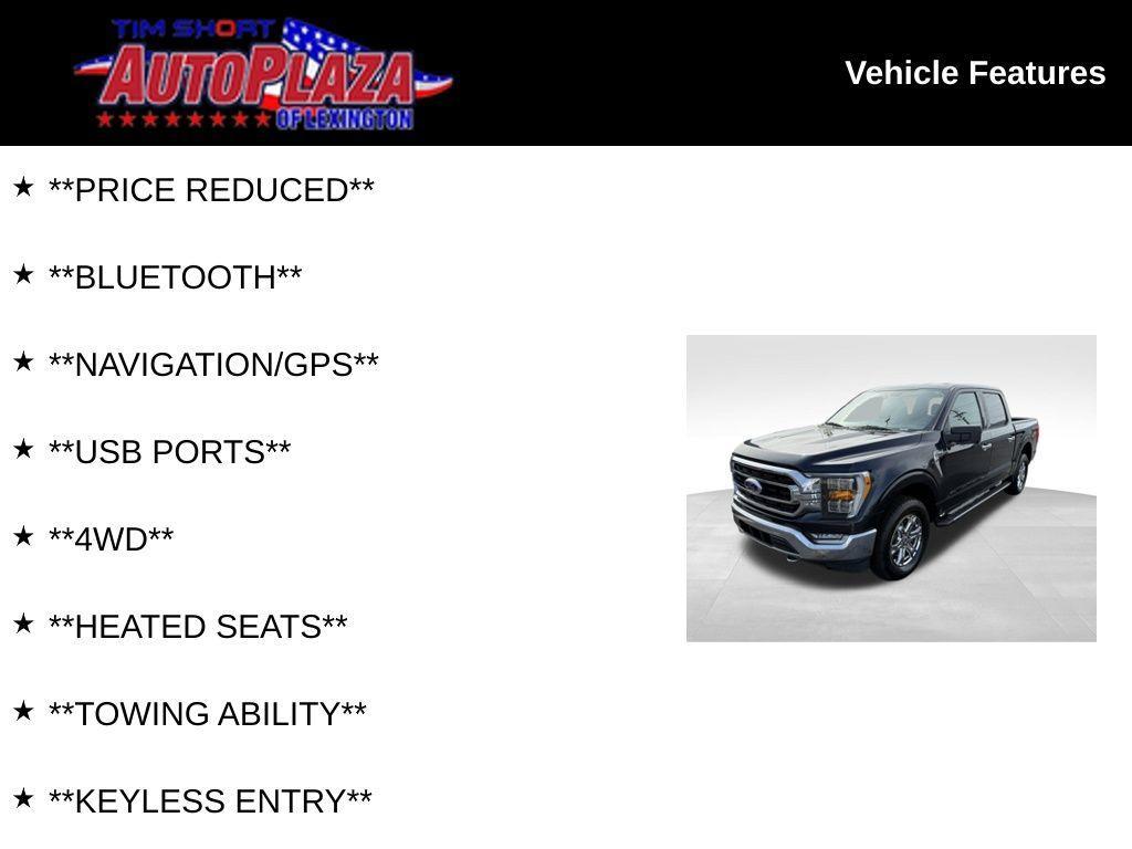 used 2021 Ford F-150 car, priced at $37,000
