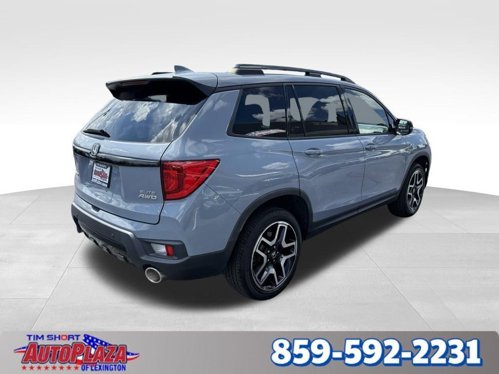 used 2022 Honda Passport car, priced at $34,500