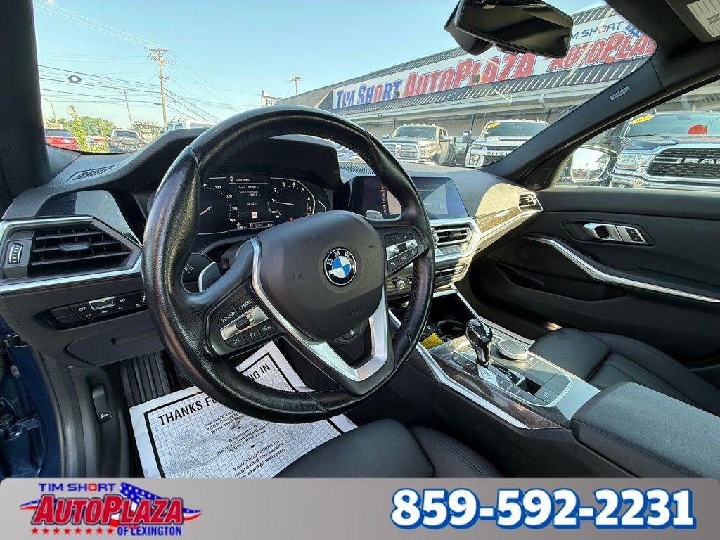 used 2021 BMW 330 car, priced at $25,000