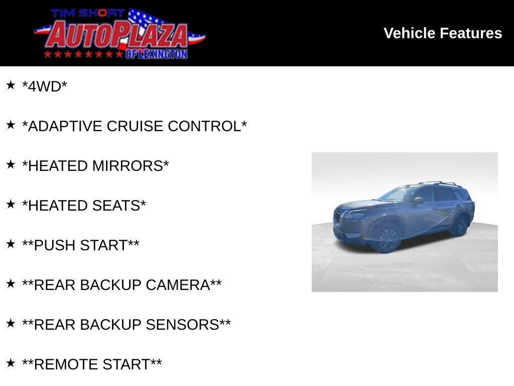 used 2022 Nissan Pathfinder car, priced at $28,100