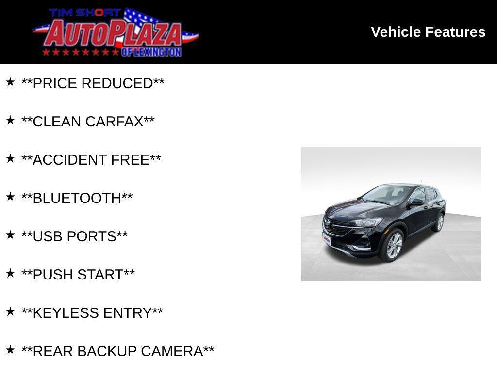 used 2023 Buick Encore GX car, priced at $20,400