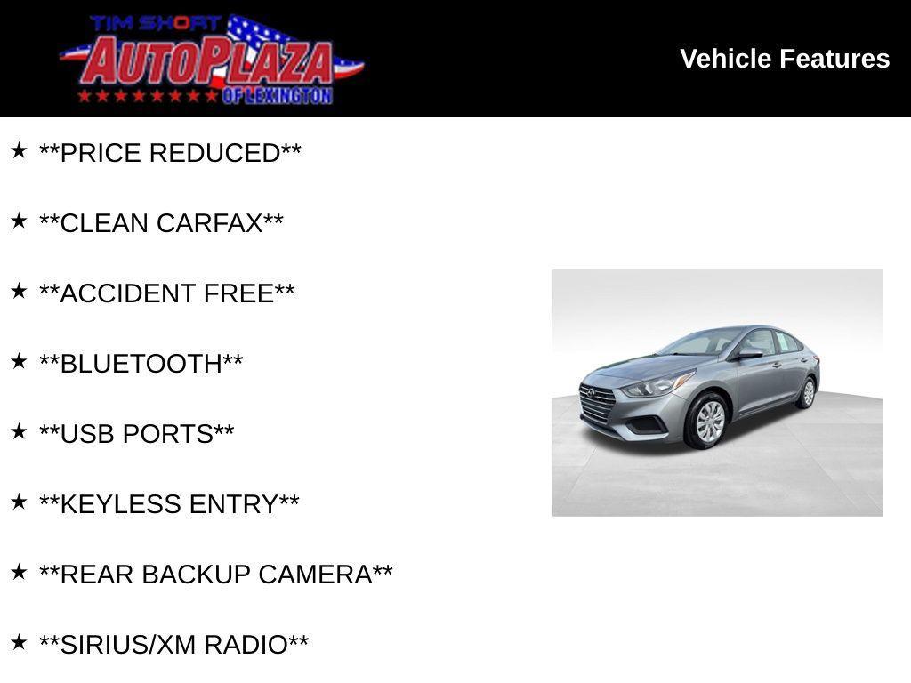 used 2021 Hyundai Accent car, priced at $10,800