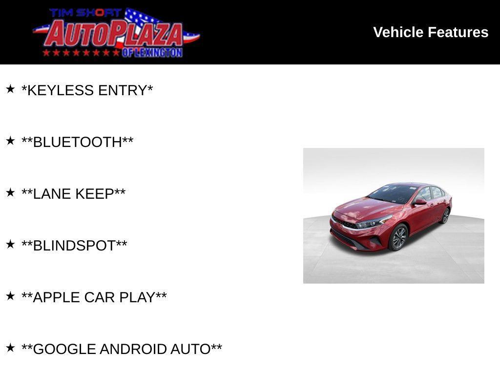 used 2024 Kia Forte car, priced at $18,900