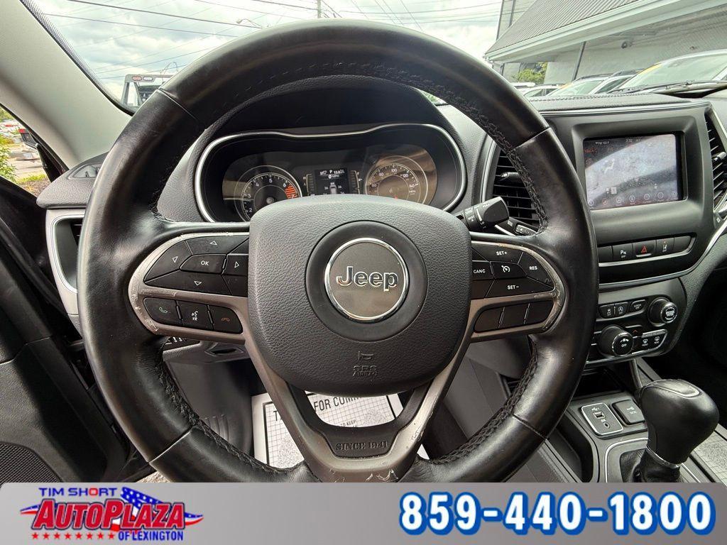 used 2021 Jeep Cherokee car, priced at $16,600