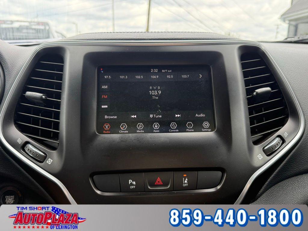 used 2021 Jeep Cherokee car, priced at $16,600