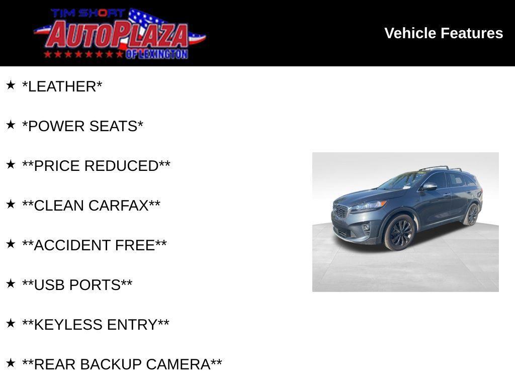 used 2020 Kia Sorento car, priced at $15,200