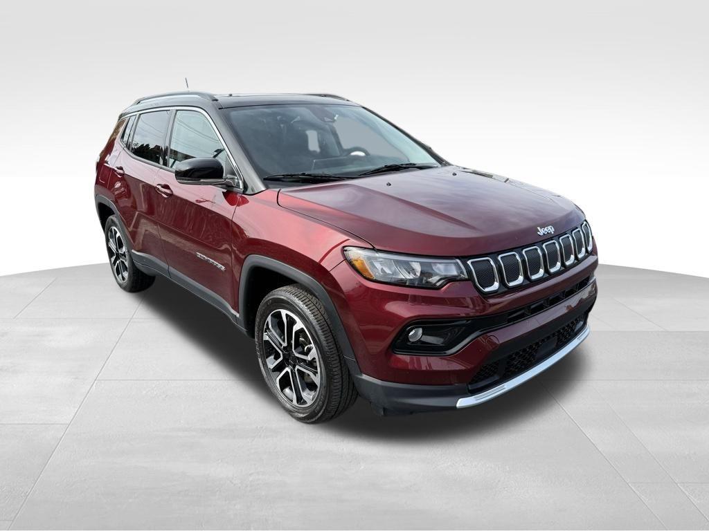 used 2022 Jeep Compass car, priced at $24,225