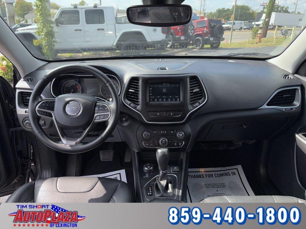 used 2021 Jeep Cherokee car, priced at $20,300