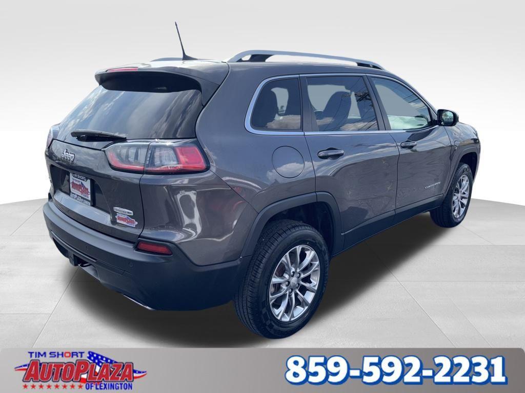 used 2021 Jeep Cherokee car, priced at $20,400