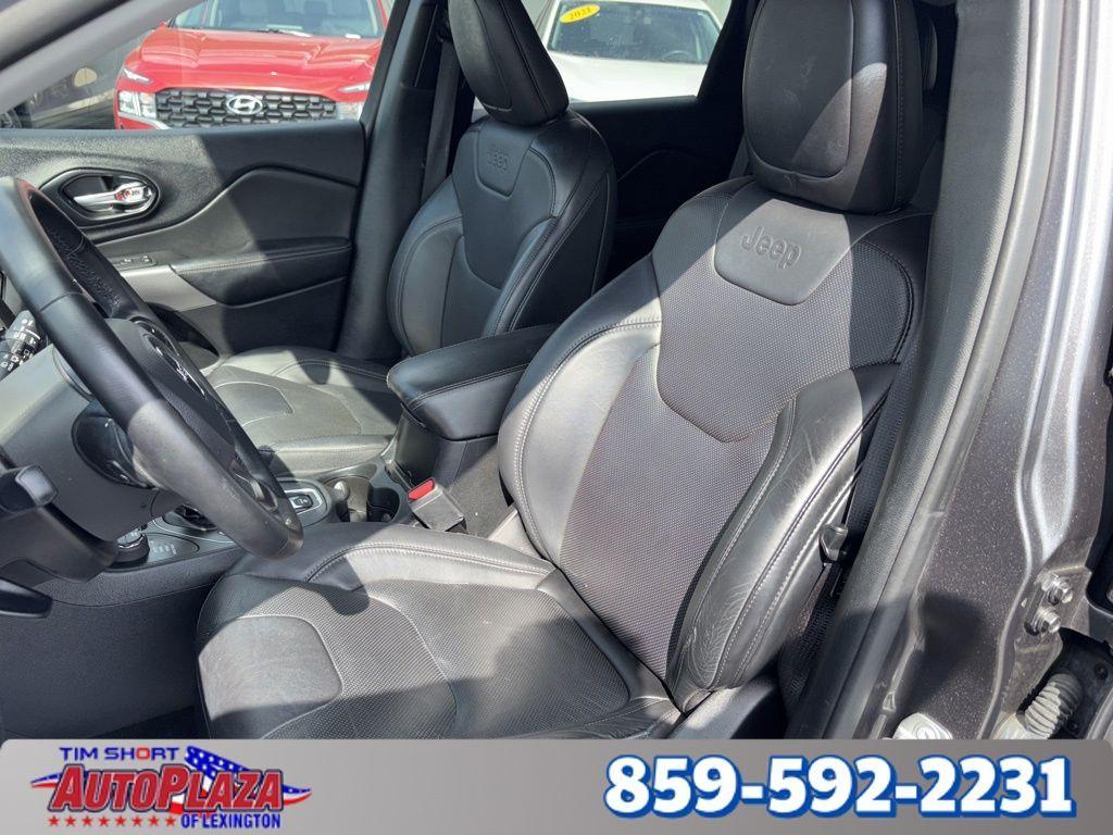 used 2021 Jeep Cherokee car, priced at $20,400